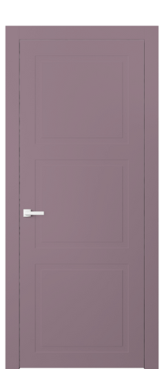 Дверь межкомнатная 8003 Пастельно-фиолетовый RAL 4009. Цвет RAL. Материал Гладкая эмаль. Коллекция Neo Classic. Картинка.