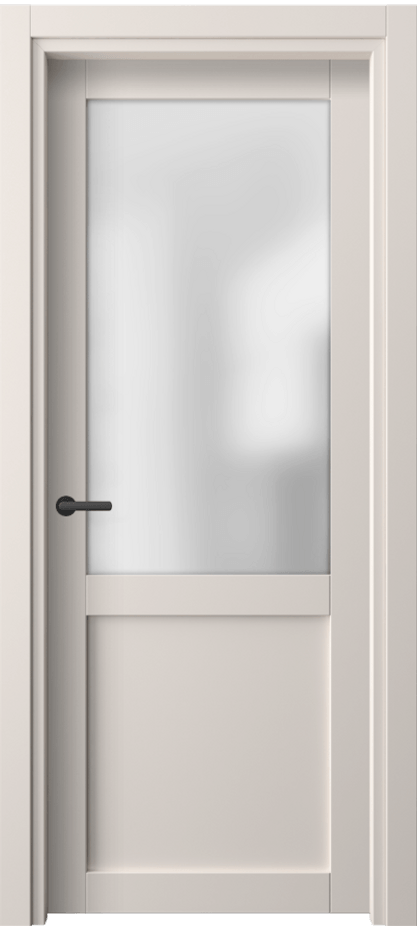 Дверь межкомнатная Neo 2122 ПЭТ тёплый-белый Сатинированное стекло Гладкий классический наличник ПЭТБ  Цена 22879 ₽ Наличники уже входят в базовый комплект. Фабрика дверей Волховец 8 (800) 551 43 19 Межкомнатная дверь Neo 2122 ПЭТ тёплый-белый Сатинированное стекло Цена 22879 ₽ | Volhovec