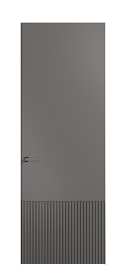 Межкомнатная дверь Velvet АКП 8202 Матовый классический серый. Цена 61569  | Volhovec