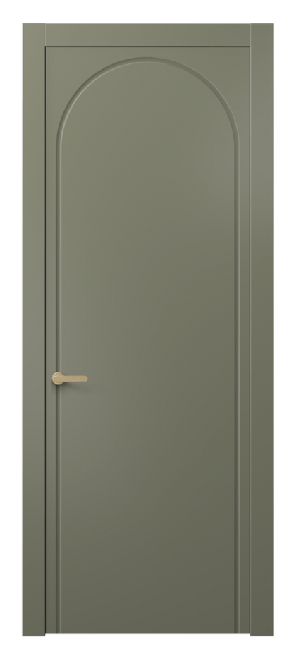 Межкомнатная дверь Альба АКП 8647 Матовый оливковый тёмный  Цена 44324 ₽ | Volhovec