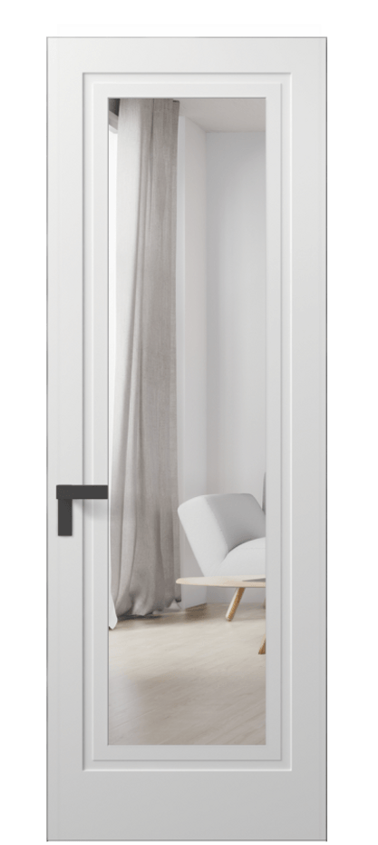 Дверь межкомнатная Rocca АКП 8303 Грунт под покраску Двустороннее зеркало, триплекс, 7 мм Скрытый короб Серебро Цена 342600 AMD Наличники уже входят в базовый комплект. Фабрика дверей Волховец 8 (800) 551 43 19 Межкомнатная дверь Rocca АКП 8303 Грунт под покраску Двустороннее зеркало, триплекс, 7 мм Цена 342600 AMD | Volhovec