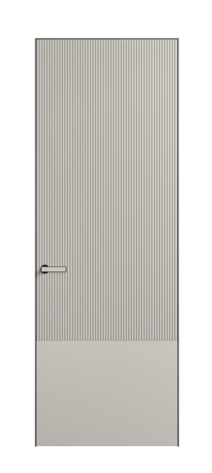 Дверь межкомнатная Velvet 8203 Матовый облачно-серый. Скрытый короб Черный Цена 48951 . Фабрика дверей Волховец 8 (800) 551 43 19 Межкомнатная дверь Velvet 8203 Матовый облачно-серый. Цена 48951 | Volhovec
