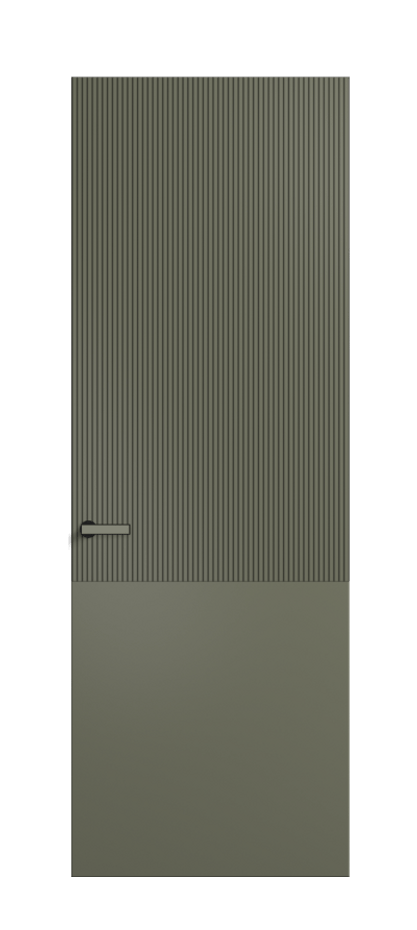 Межкомнатная дверь Velvet АКП 8205 Матовый оливковый тёмный. Цена 61569  | Volhovec