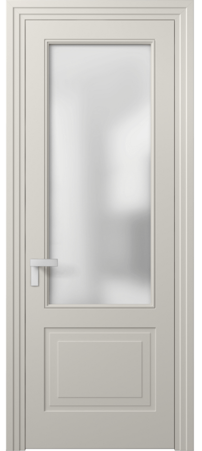 Дверь межкомнатная Rocca 8352 Матовый облачно-серый Сатинированное стекло Фигурный наличник МОС Цена 62319 ₽ Наличники уже входят в базовый комплект. Фабрика дверей Волховец 8 (800) 551 43 19 Межкомнатная дверь Rocca 8352 Матовый облачно-серый Сатинированное стекло Цена 62319 ₽ | Volhovec