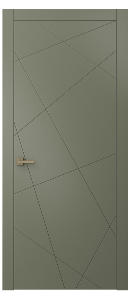 Межкомнатная дверь Linea 8048 Матовый оливковый тёмный  Цена 43439 ₽ | Volhovec