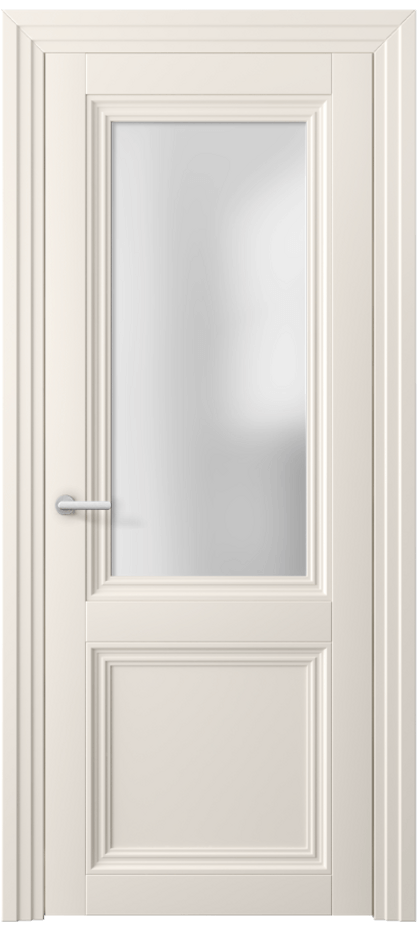 Дверь межкомнатная Centro// 2524 ПЭТ кремово-белый Сатинированное стекло Каскадный наличник ПЭКБ Цена 44199 ₽ Наличники уже входят в базовый комплект. Фабрика дверей Волховец 8 (800) 551 43 19 Межкомнатная дверь Centro// 2524 ПЭТ кремово-белый Сатинированное стекло Цена 44199 ₽ | Volhovec