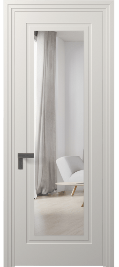 Дверь межкомнатная Rocca 8303 Матовый пудровый белый Двустороннее зеркало, триплекс Каскадный компланарный наличник МПБЛ Цена 71319 ₽ Наличники уже входят в базовый комплект. Фабрика дверей Волховец 8 (800) 551 43 19 Межкомнатная дверь Rocca 8303 Матовый пудровый белый Двустороннее зеркало, триплекс Цена 71319 ₽ | Volhovec