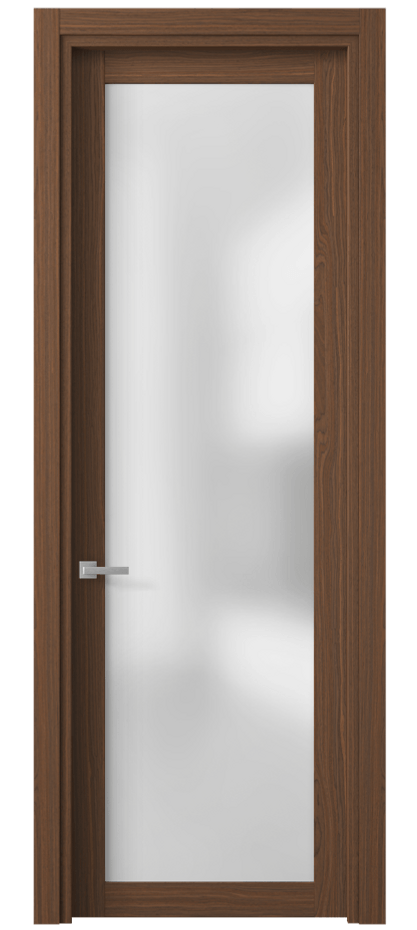 Межкомнатная дверь Planum 2102 Экзотик винный Сатинированное стекло Цена 49299 ₽ | Volhovec