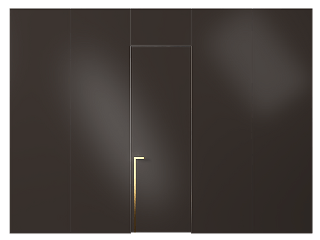 Панели для отделки стен Стеновая панель в эмали Матовый антрацит. Цвет Матовый антрацит. Материал Гладкая эмаль. Коллекция Эмаль. Картинка.