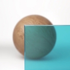 Прозрачное голубое стекло, триплекс, 6мм