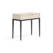 Консоль Velvet 1 ящик Матовый светло-бежевый