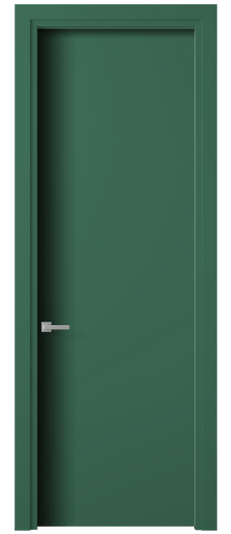 Дверь межкомнатная 0010 - planum NCS S 4020-G. Цвет NCS NCS S 4020-G. Материал Гладкая эмаль. Коллекция Планум. Картинка.