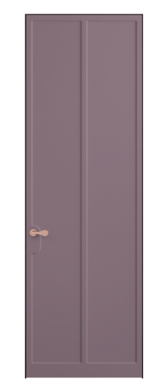 Дверь межкомнатная 7511 Пастельно-фиолетовый RAL 4009. Цвет RAL Пастельно-фиолетовый RAL 4009. Материал Гладкая эмаль. Коллекция Softform. Картинка.