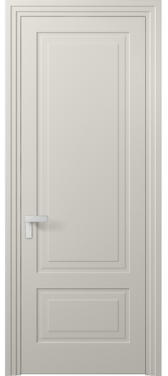 Дверь межкомнатная АКП 8341 МОС Матовый облачно-серый. Цвет Матовый облачно-серый. Материал Гладкая эмаль. Коллекция Rocca. Картинка.