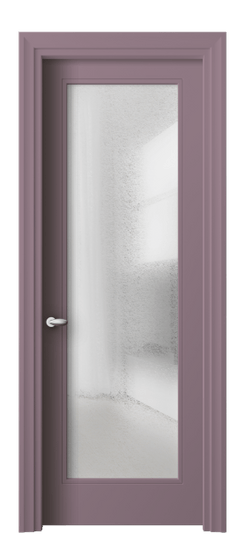 Дверь межкомнатная 8502 Пастельно-фиолетовый RAL 4009 ЛЕД. Цвет RAL Пастельно-фиолетовый RAL 4009. Материал Гладкая эмаль. Коллекция Эссе. Картинка.
