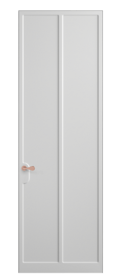 Дверь межкомнатная 7511 МБЛ. Цвет Матовый белоснежный. Материал Гладкая эмаль. Коллекция Софтформ. Картинка.