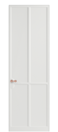 Дверь межкомнатная 7531 МССР. Цвет Матовый светло-серый. Материал Гладкая эмаль. Коллекция Софтформ. Картинка.