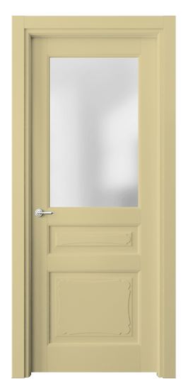 Дверь межкомнатная 6324 Слоновая кость RAL 1014. Цвет RAL Слоновая кость RAL 1014. Материал Массив бука эмаль. Коллекция Toscana Elegante. Картинка.