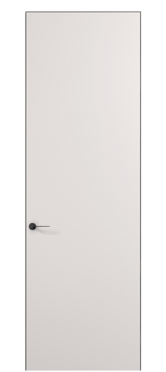 Дверь межкомнатная АКП 0010 ПЭКС . Цвет ПЭТ кремово-серый. Материал ПЭТ. Коллекция Планум Про. Картинка.