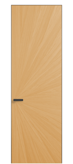 Дверь межкомнатная ПУ 0206 ДЗМЛР Дуб золотой матовый. Цвет Дуб золотой матовый рифт. Материал Радиальный шпон Naturwood. Коллекция Rift. Картинка.