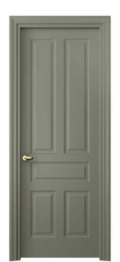 Дверь межкомнатная 8531 МОТ. Цвет Матовый оливковый тёмный. Материал Гладкая эмаль. Коллекция Esse. Картинка.
