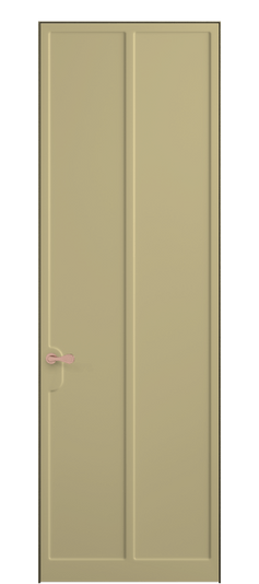 Дверь межкомнатная 7511 Слоновая кость RAL 1014. Цвет RAL Слоновая кость RAL 1014. Материал Гладкая эмаль. Коллекция Softform. Картинка.