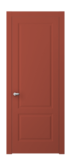 Дверь межкомнатная АКП 8551 NCS S 3040-Y80R. Цвет NCS NCS S 3040-Y80R. Материал Гладкая эмаль. Коллекция Эссе. Картинка.