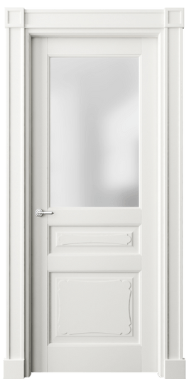 Дверь межкомнатная 6324 БС САТ. Цвет Бук серый. Материал Массив бука эмаль. Коллекция Toscana Elegante. Картинка.