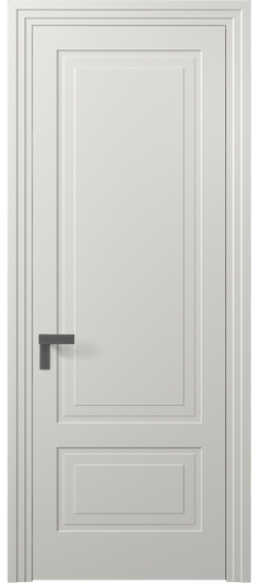 Дверь межкомнатная 8341 МСР. Цвет Матовый серый. Материал Гладкая эмаль. Коллекция Rocca. Картинка.