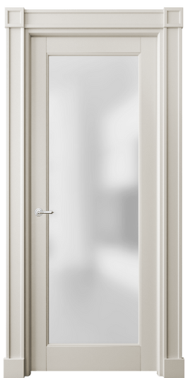 Дверь межкомнатная 6300 БОС САТ. Цвет Бук облачный серый. Материал Массив бука эмаль. Коллекция Toscana Plano. Картинка.