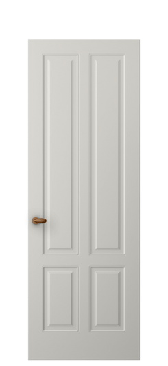 Дверь межкомнатная 8521 МТСР. Цвет Матовый тёплый серый. Материал Гладкая эмаль. Коллекция Esse. Картинка.