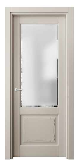 Дверь межкомнатная 6322 БСБЖ САТ-Ф. Цвет Бук светло-бежевый. Материал Массив бука эмаль. Коллекция Toscana Elegante. Картинка.