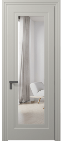 Межкомнатная дверь 8303 МТСР ЗЕР. Цвет Матовый тёплый серый. Материал Гладкая эмаль. Коллекция Rocca. Фото. Дверь межкомнатная 8303 МТСР ЗЕР. Цвет Матовый тёплый серый. Материал Гладкая эмаль. Коллекция Rocca. Картинка.