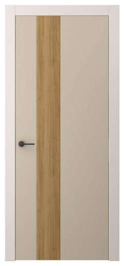 Дверь межкомнатная АКП 4223 ПЭСК. Цвет ПЭТ серо-коричневый . Материал ПЭТ. Коллекция Freedom. Картинка.