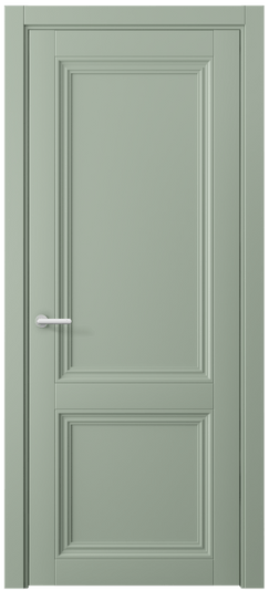 Дверь межкомнатная 2523 ПЭСО. Цвет ПЭТ светло-оливковый. Материал ПЭТ. Коллекция Centro. Картинка.