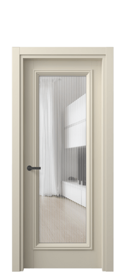 Дверь межкомнатная 7300 ББСР MORU. Цвет Бук бежево-серый. Материал Массив бука эмаль. Коллекция Antique. Картинка.