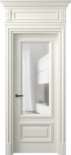 Дверь межкомнатная 7306 МЖМ DUNE. Цвет Матовый жемчужный. Материал Гладкая эмаль. Коллекция Антик. Картинка.