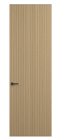Дверь межкомнатная 0019 ДЗМЛР. Цвет Дуб золотой матовый рифт. Материал Радиальный шпон Naturwood. Коллекция Select. Картинка.
