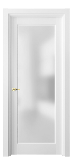 Дверь межкомнатная 0700 ББЛ САТ. Цвет Бук белоснежный. Материал Массив бука эмаль. Коллекция Lignum. Картинка.