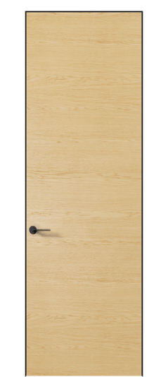 Дверь межкомнатная 0010 АКП ДБН. Цвет Дуб натур Гор. Материал Шпон ценных пород. Коллекция Планум Про. Картинка.