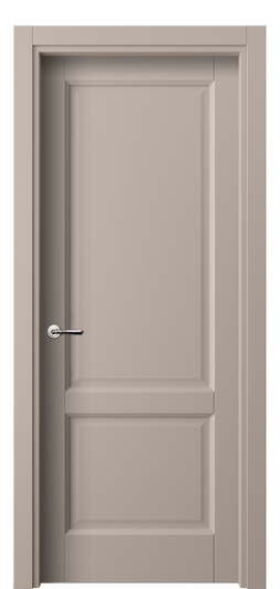 Дверь межкомнатная 1421 ПЭСК. Цвет ПЭТ серо-коричневый . Материал ПЭТ. Коллекция Galant. Картинка.