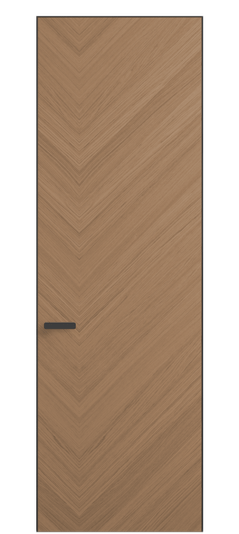 Дверь межкомнатная ПУ 0201 ДСПМР Дуб сепия матовый. Цвет Дуб сепия матовый рифт. Материал Радиальный шпон Naturwood. Коллекция Rift. Картинка.