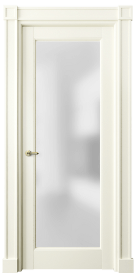 Дверь межкомнатная 6300 БМБ САТ. Цвет Бук молочно-белый. Материал Массив бука эмаль. Коллекция Toscana Plano. Картинка.
