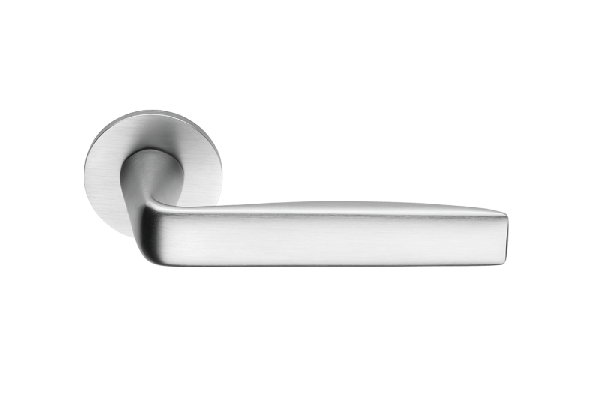 Ручки для дверей Ручка дверная Вива. Цвет Матовый хром. Коллекция Вива. Картинка.