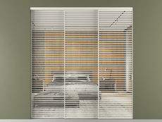 Перегородка Formato внутри проёма телескопик синхро 2