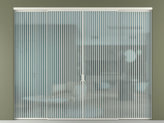 Перегородка Формато внутри проёма 4 створки