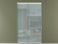 Перегородка Формато внутри проёма 2 створки