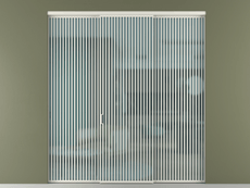 Перегородка Формато внутри проёма 3 створки