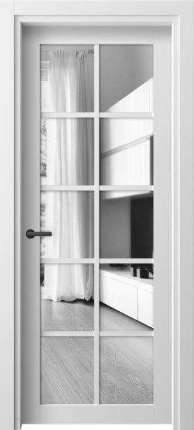 Межкомнатная дверь 2106 БШ ДВ ЗЕР. Цвет Белый шёлк. Материал Ciplex ламинатин. Коллекция Neo. Фото. Дверь межкомнатная 2106 БШ ДВ ЗЕР. Цвет Белый шёлк. Материал Ciplex ламинатин. Коллекция Neo. Картинка.