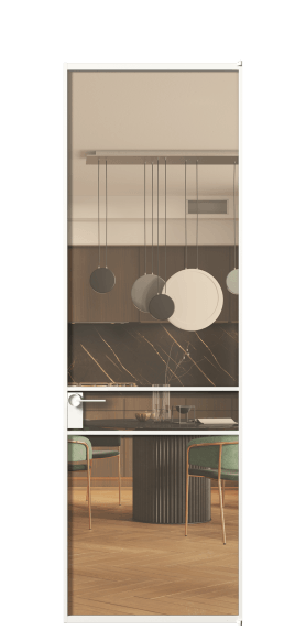 Межкомнатная дверь АЛПЛ040.02 ПРОЗ ОРАНЖ БЕЛ. Цвет Алюминий Белый. Материал Алюминий. Коллекция Formato. Фото. Дверь межкомнатная АЛПЛ040.02 ПРОЗ ОРАНЖ БЕЛ. Цвет Алюминий Белый. Материал Алюминий. Коллекция Formato. Картинка.